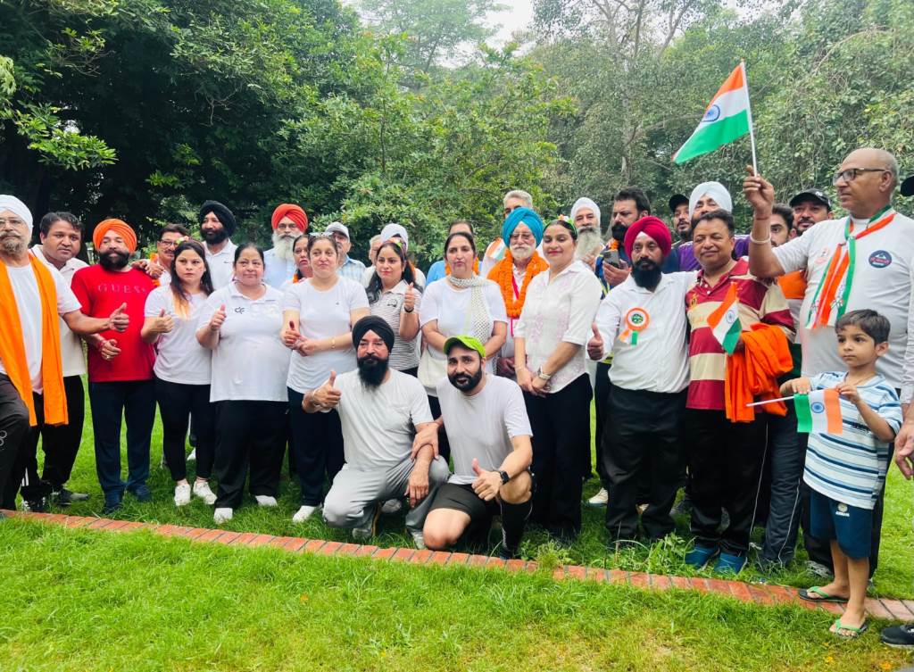 80th Independence Day Celebrated with Great Enthusiasm at Baradari Gardens Patiala Special Honour to Chief Coordinator S Jaswant Singh Kauli